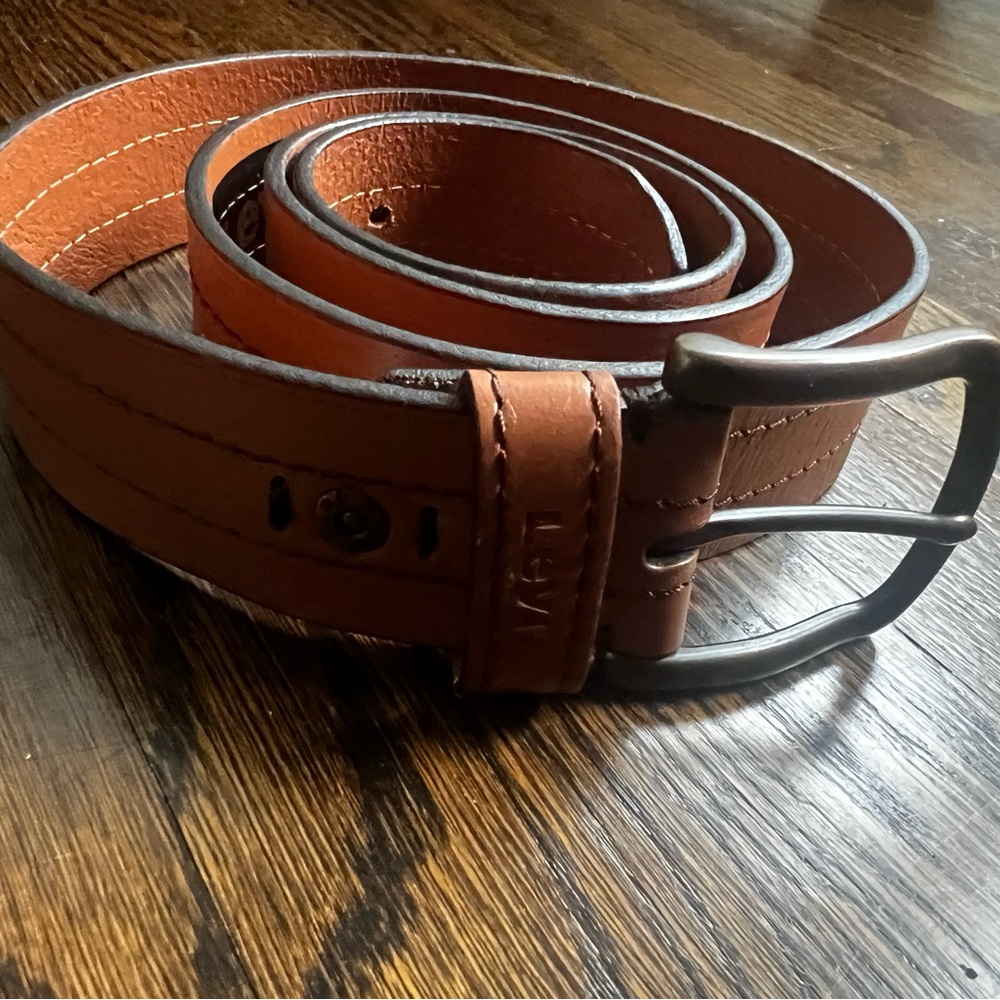 Levi's Handcrafted Men's Brown Leather Belt Size XL